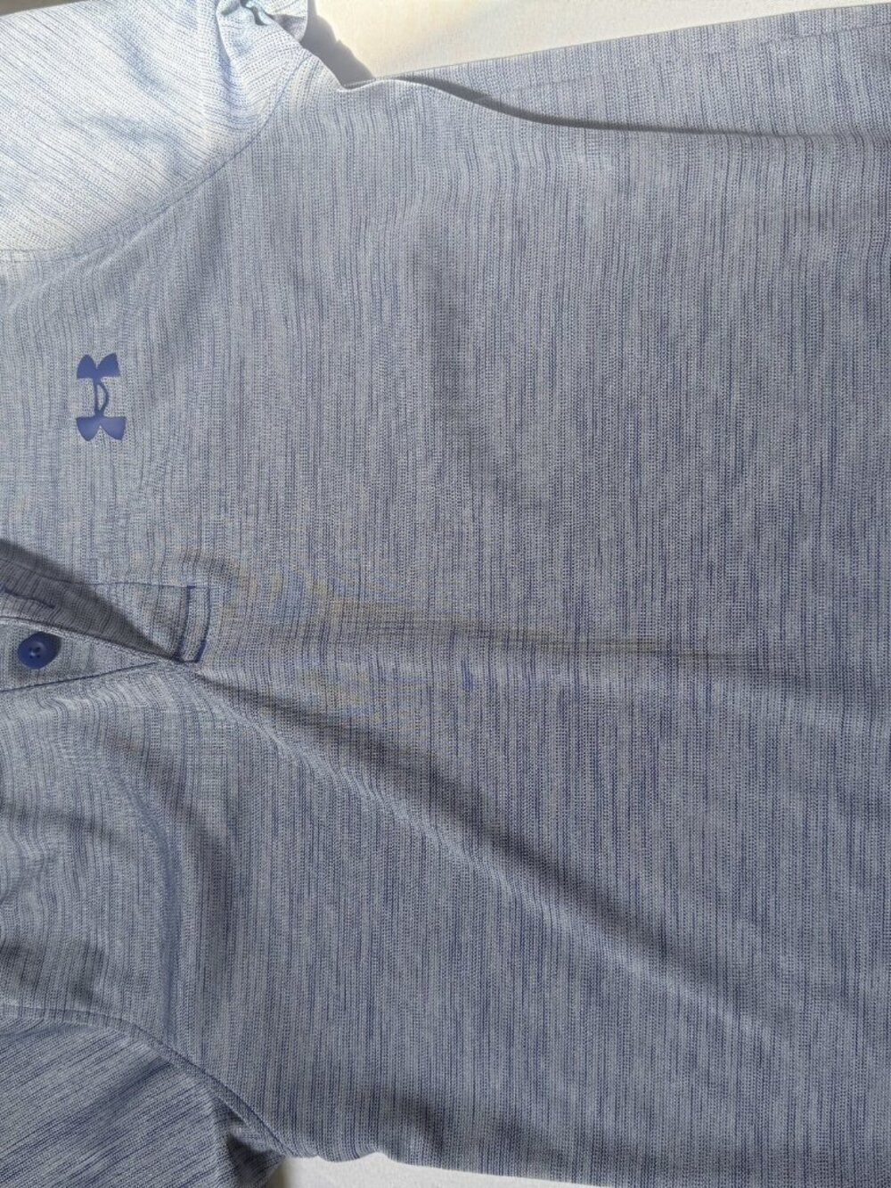 Under Armour Henley Heather Grey Youth M